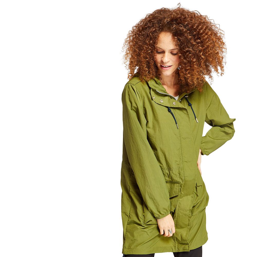 Parka Timberland Mujer Ligera Parka Verde Oliva - Chile VGF-631785